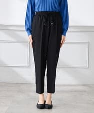 K3LFD04049 a.v.v Elmi(アー・ヴェ・ヴェ) 【低身長サイズ/しい様ご紹介】［支持率NO.1/イージーケア］イージーテーパードパンツ ライトカーキ