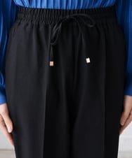 K3LFD04049 a.v.v Elmi(アー・ヴェ・ヴェ) 【低身長サイズ/しい様ご紹介】［支持率NO.1/イージーケア］イージーテーパードパンツ ライトカーキ