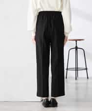 K3LFD05049 a.v.v Elmi(アー・ヴェ・ヴェ) 【低身長サイズ】［支持率NO.1/イージーケア］イージーワイドパンツ ライトカーキ