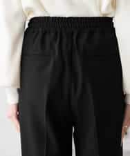 K3LFD05049 a.v.v Elmi(アー・ヴェ・ヴェ) 【低身長サイズ】［支持率NO.1/イージーケア］イージーワイドパンツ ライトカーキ