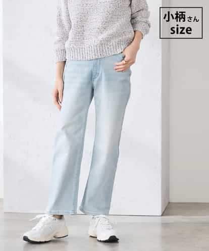 K3LFD08059  【低身長サイズ】ストレートデニムパンツ