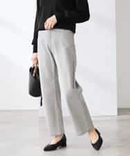 K3LFD08059 a.v.v Elmi(アー・ヴェ・ヴェ) 【低身長サイズ】ストレートデニムパンツ ライトブルー