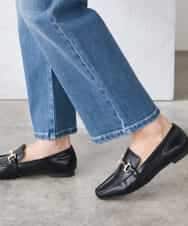 K3LFD08059 a.v.v Elmi(アー・ヴェ・ヴェ) 【低身長サイズ】ストレートデニムパンツ ライトブルー