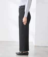 K3LFD10059 a.v.v Elmi(アー・ヴェ・ヴェ) 【低身長サイズ】ワイドデニムパンツ ブルー