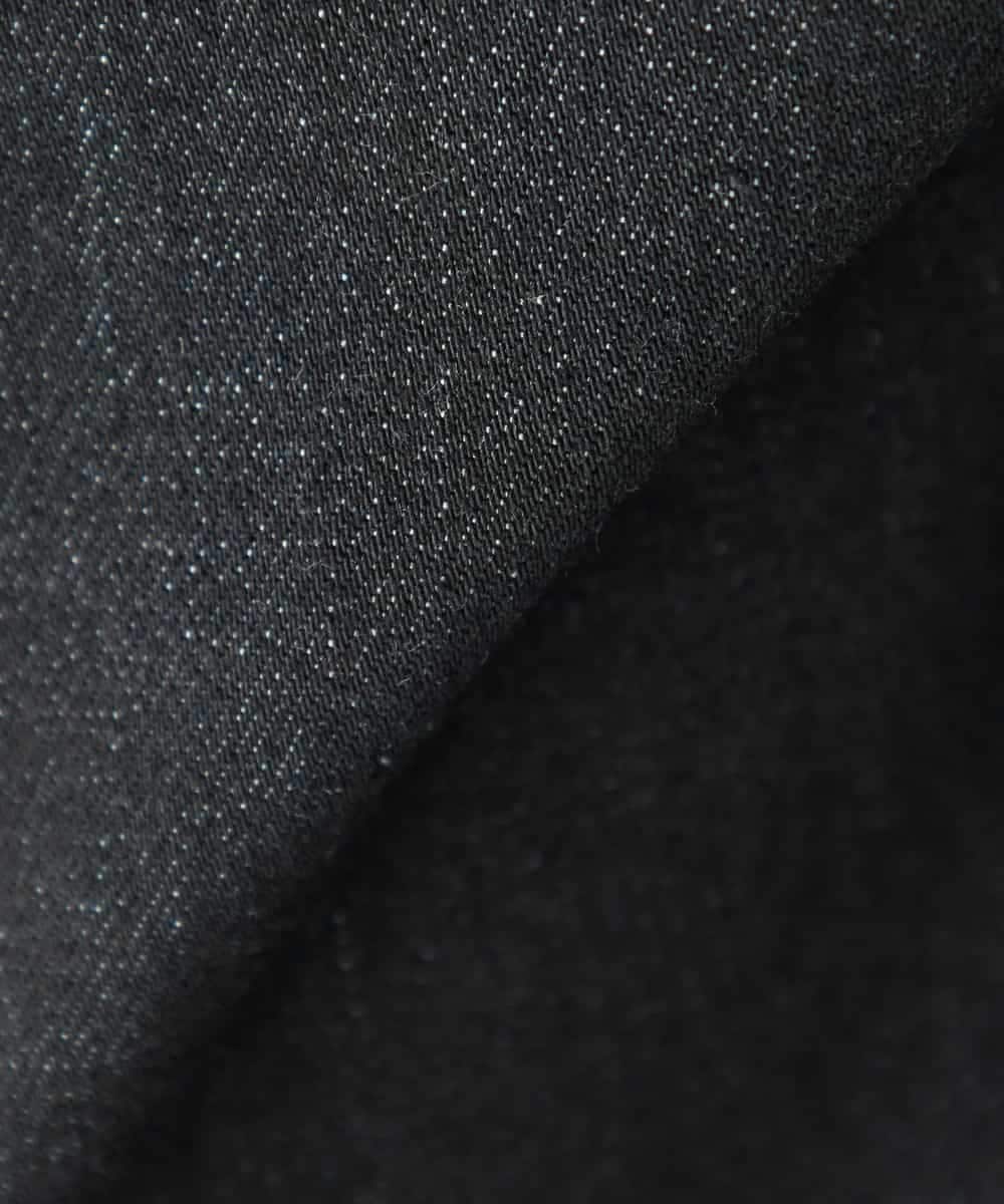 K3LFD10059 a.v.v Elmi(アー・ヴェ・ヴェ) 【低身長サイズ】ワイドデニムパンツ ブルー