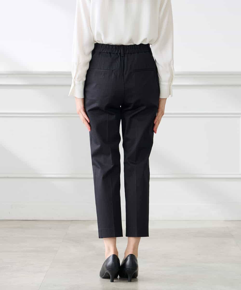 K3LFD28054 a.v.v Elmi(アー・ヴェ・ヴェ) 【低身長サイズ】センタープレススリムパンツ ホワイト