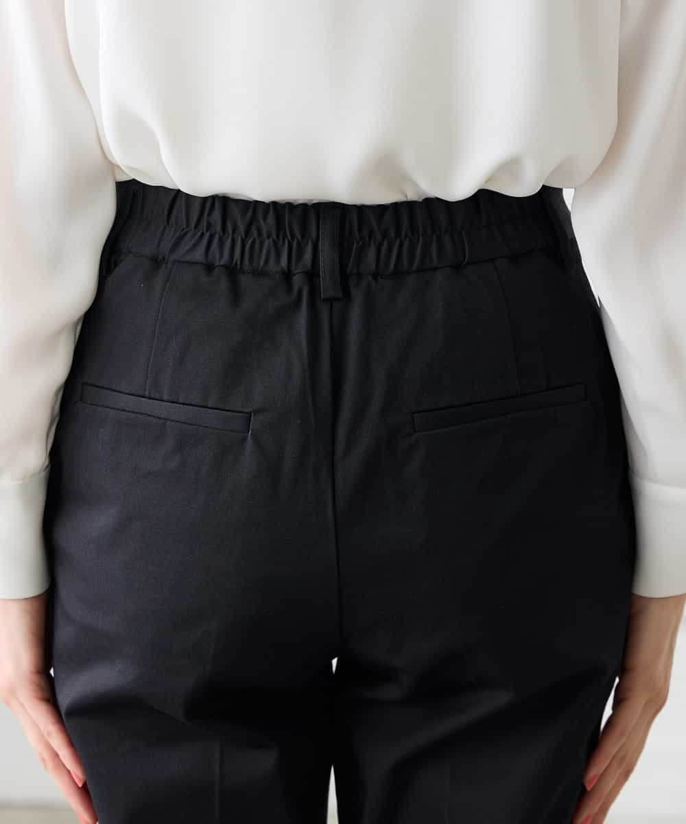 K3LFD28054 a.v.v Elmi(アー・ヴェ・ヴェ) 【低身長サイズ】センタープレススリムパンツ ホワイト