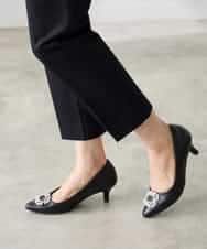 K3LFD28054 a.v.v Elmi(アー・ヴェ・ヴェ) 【低身長サイズ】センタープレススリムパンツ ホワイト