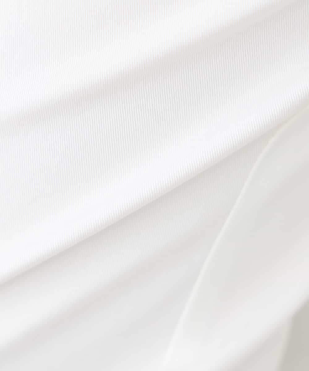 K3LFD28054 a.v.v Elmi(アー・ヴェ・ヴェ) 【低身長サイズ】センタープレススリムパンツ ホワイト