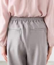 K3LFD31059 a.v.v Elmi(アー・ヴェ・ヴェ) 【低身長サイズ】【洗える】バイアスイージーパンツ ベージュ