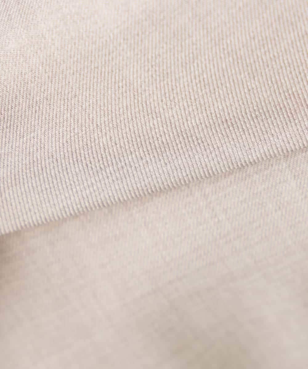 K3LFD31059 a.v.v Elmi(アー・ヴェ・ヴェ) 【低身長サイズ】【洗える】バイアスイージーパンツ ベージュ