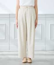 K3LFD32059 a.v.v Elmi(アー・ヴェ・ヴェ) 【低身長サイズ】2タックパンツ カーキ