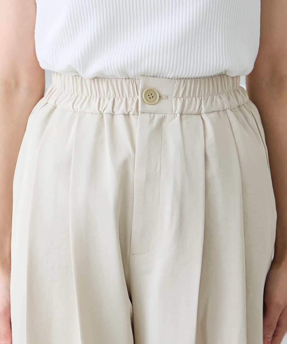 K3LFD32059 a.v.v Elmi(アー・ヴェ・ヴェ) 【低身長サイズ】2タックパンツ カーキ