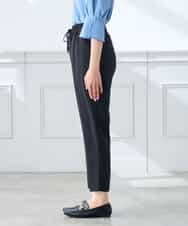 K3LGD14049 a.v.v Elmi(アー・ヴェ・ヴェ) 【低身長サイズ/接触冷感/速乾/UVカット/イージーケア】イージーテーパードパンツ グリーン