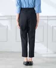 K3LGD14049 a.v.v Elmi(アー・ヴェ・ヴェ) 【低身長サイズ/接触冷感/速乾/UVカット/イージーケア】イージーテーパードパンツ グリーン