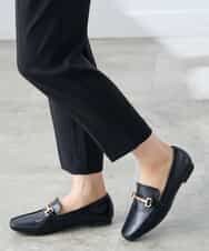 K3LGD14049 a.v.v Elmi(アー・ヴェ・ヴェ) 【低身長サイズ/接触冷感/速乾/UVカット/イージーケア】イージーテーパードパンツ グリーン