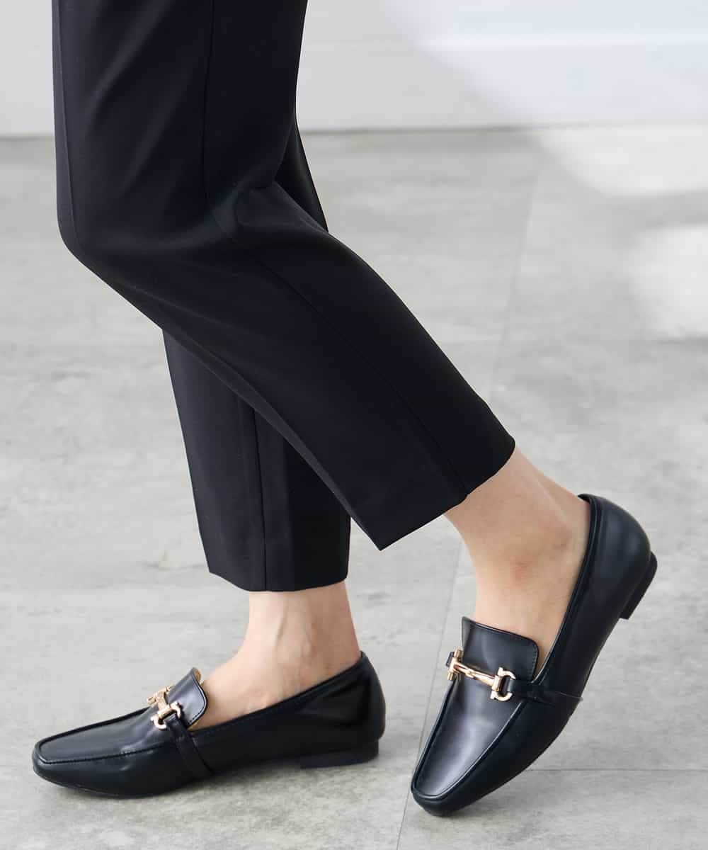 K3LGD14049 a.v.v Elmi(アー・ヴェ・ヴェ) 【低身長サイズ/接触冷感/速乾/UVカット/イージーケア】イージーテーパードパンツ グリーン