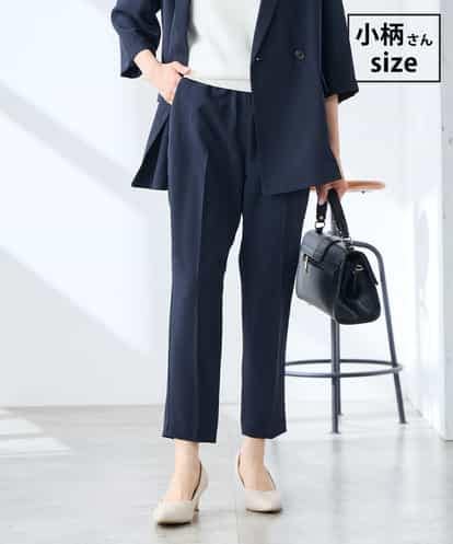 K3LGD14049 a.v.v Elmi 【低身長サイズ/接触冷感/速乾/UVカット/イージーケア】イージーテーパードパンツ