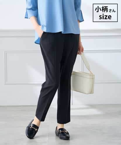 K3LGD14049 a.v.v Elmi 【低身長サイズ/接触冷感/速乾/UVカット/イージーケア】イージーテーパードパンツ