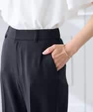 K3LGD16049 a.v.v Elmi(アー・ヴェ・ヴェ) 【低身長サイズ/接触冷感/速乾/UVカット/イージーケア】スッキリ見えストレートパンツ ピンク