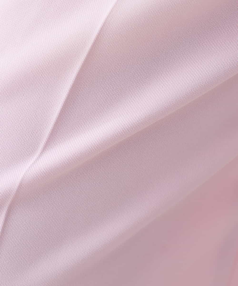 K3LGD17049 a.v.v Elmi(アー・ヴェ・ヴェ) 【低身長サイズ/接触冷感/速乾/UVカット/イージーケア】スッキリ見えワイドパンツ ピンク