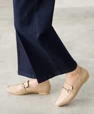 K3LHD10059 a.v.v Elmi(アー・ヴェ・ヴェ) 【低身長サイズ】サマーデニムワイドパンツ ブルー