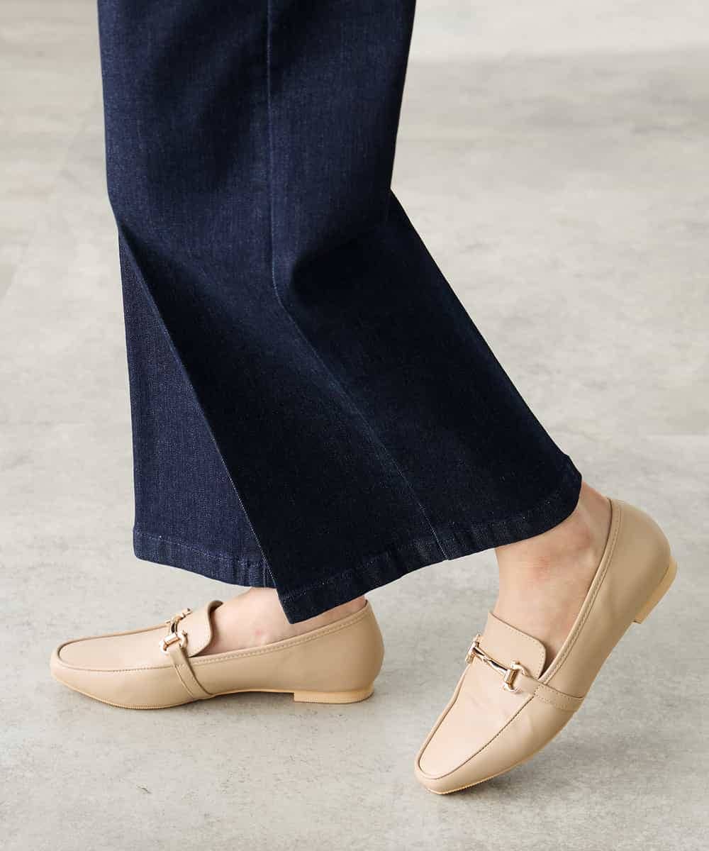 K3LHD10059 a.v.v Elmi(アー・ヴェ・ヴェ) 【低身長サイズ】サマーデニムワイドパンツ ブルー