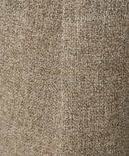 K3LKA20049 a.v.v Elmi(アー・ヴェ・ヴェ) 【低身長サイズ】ツイード調ストレートパンツ【マシンウォッシャブル】 グレー