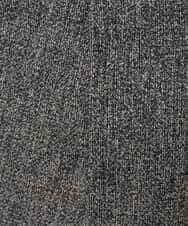 K3LKA20049 a.v.v Elmi(アー・ヴェ・ヴェ) 【低身長サイズ】ツイード調ストレートパンツ【マシンウォッシャブル】 グレー