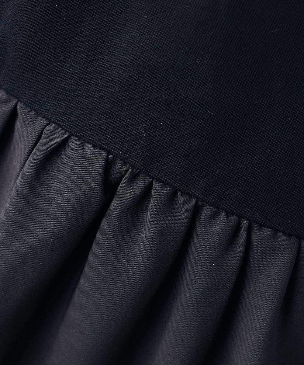 K3PHD05059 a.v.v Elmi(アー・ヴェ・ヴェ) 【低身長サイズ】バックティアードワンピース ブラウン