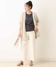 K4CFM01089 a.v.v Charme 【a.v.v Charme】ミドル丈リリヤーントッパーカーディガン ベージュ