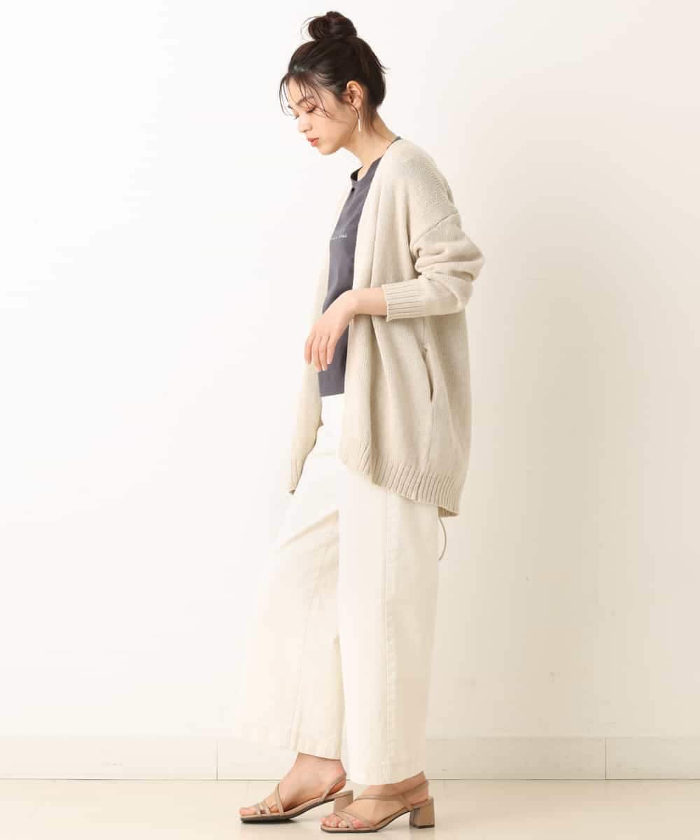 K4CFM01089 a.v.v Charme 【a.v.v Charme】ミドル丈リリヤーントッパーカーディガン ベージュ