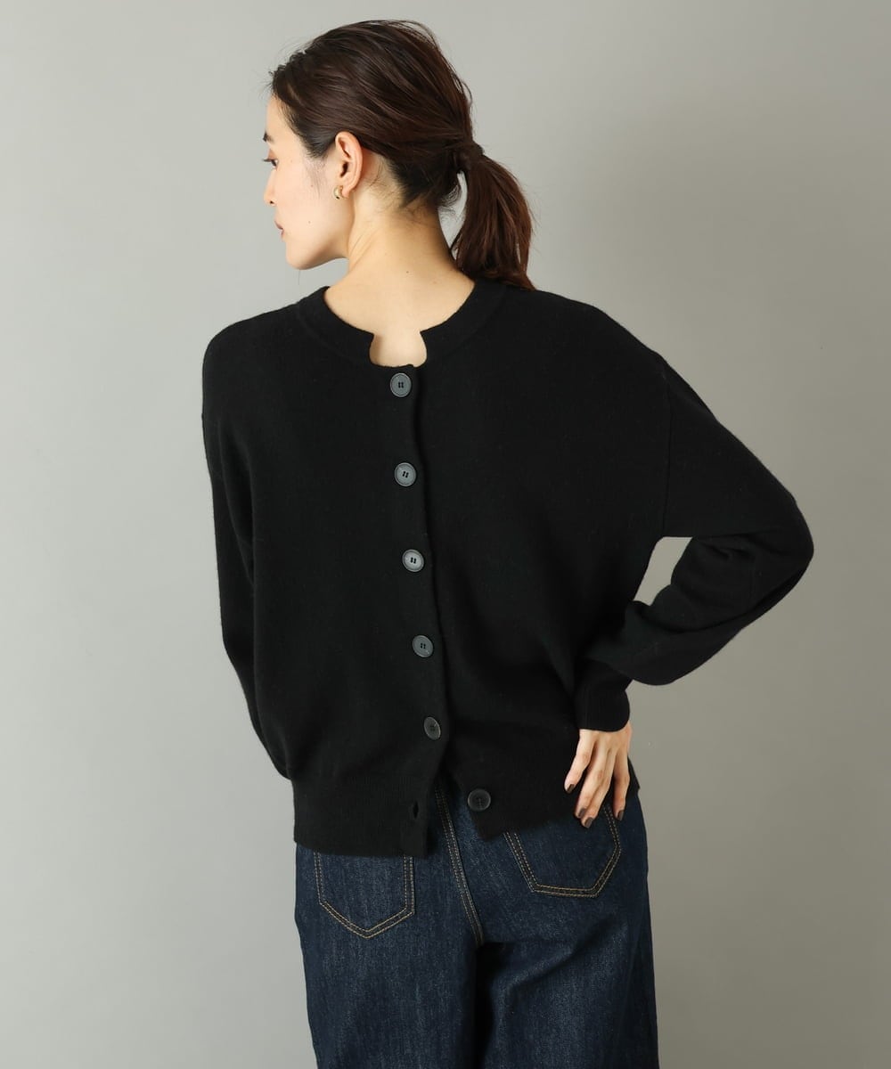 K4CKP13099 a.v.v Charme 【a.v.v Charme】2WAYクルーネックニットカーディガン アイボリー