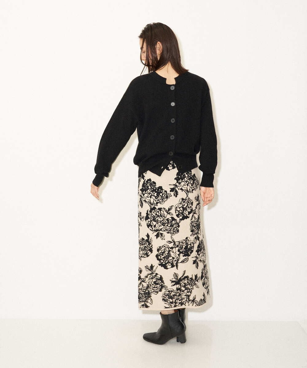 K4CKP13099 a.v.v Charme 【a.v.v Charme】2WAYクルーネックニットカーディガン アイボリー
