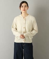 K4CKP13099 a.v.v Charme 【a.v.v Charme】2WAYクルーネックニットカーディガン アイボリー