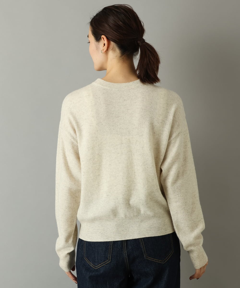 K4CKP13099 a.v.v Charme 【a.v.v Charme】2WAYクルーネックニットカーディガン アイボリー