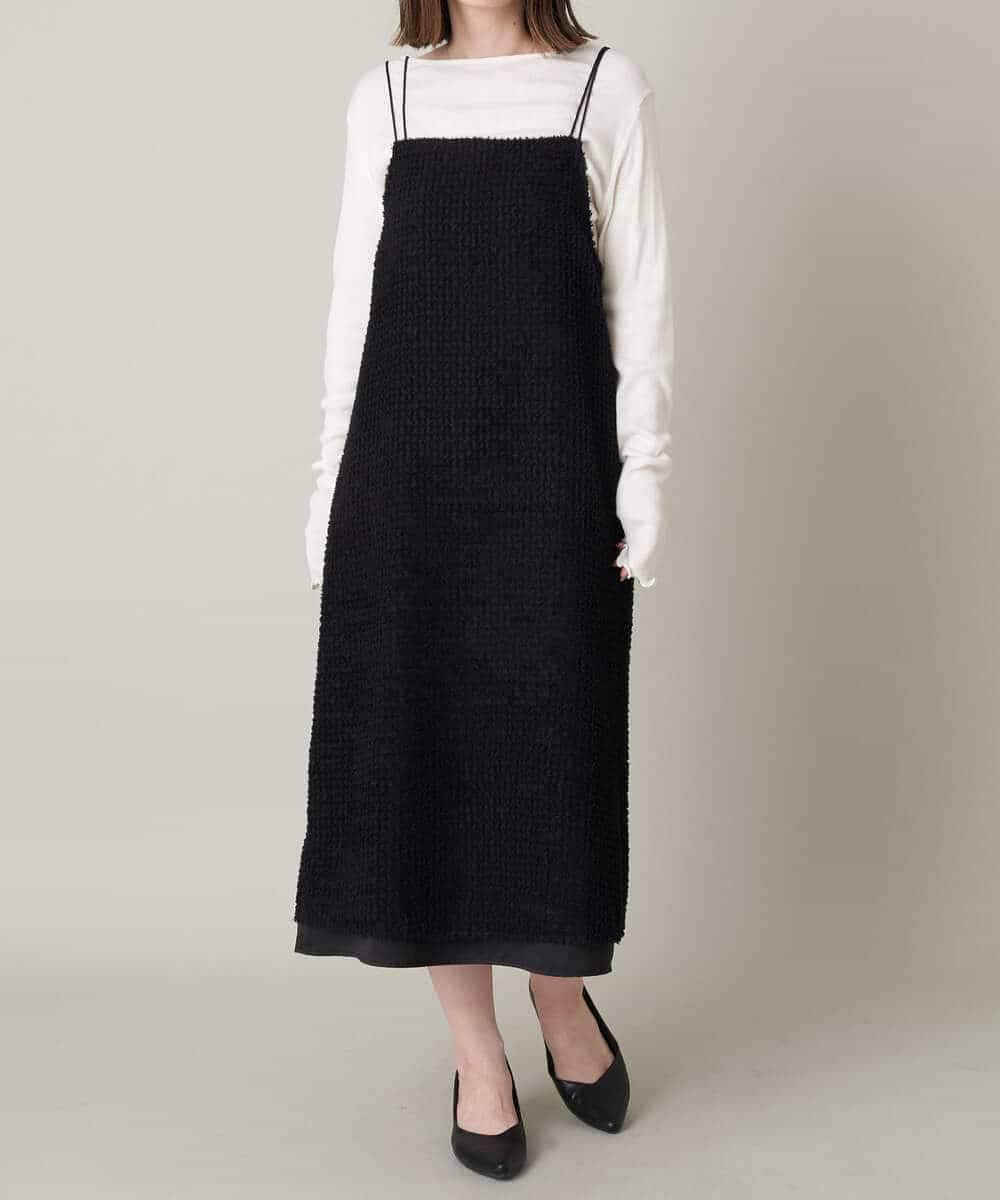 大人レーシーナロー】フェザーキャミワンピース(ワンピース) | a.v.v  