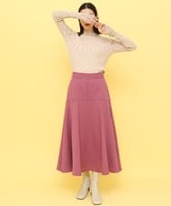 K4FKP05079 a.v.v Charme 【a.v.v Charme】カスリハイネックニット ベージュ