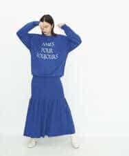 K4HJP03099 a.v.v Charme 【a.v.v Charme】ニットマーメイドスカート ブラック