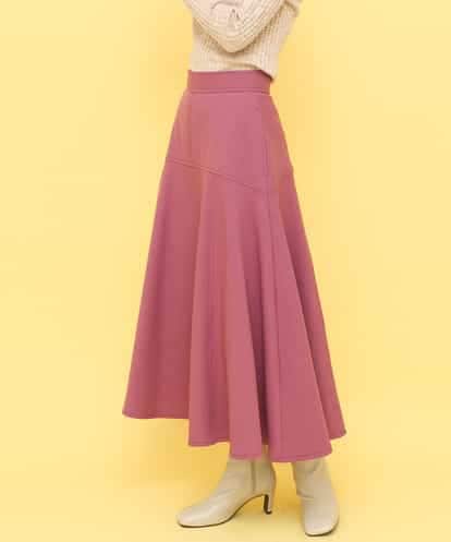 K4HKP04099 a.v.v Charme 【a.v.v Charme】ウーリッシュサーキュラースカート