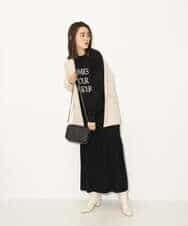 K4JJP02149 a.v.v Charme 【a.v.v Charme】2WAYストレッチダブルブレストジャケット ベージュ