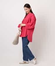 K4LFP01099 a.v.v Charme 【a.v.v Charme】カットオフデニム ブルー