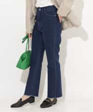 K4LFP01099 a.v.v Charme 【a.v.v Charme】カットオフデニム ネイビー