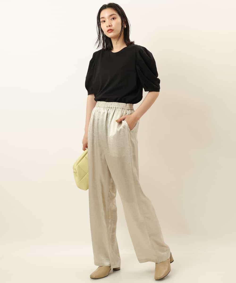 heve へイヴ　サテンガウチョパンツ　ワイドパンツ　未使用完売品　サイズ38 2025年最新】heve ガウチョの人気アイテム - メルカリ