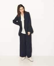 K4LJP02099 a.v.v Charme 【a.v.v Charme】2WAYストレッチストレートワイドパンツ ベージュ