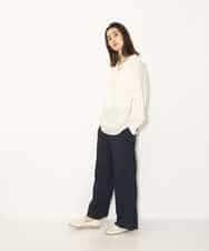 K4LJP02099 a.v.v Charme 【a.v.v Charme】2WAYストレッチストレートワイドパンツ ベージュ