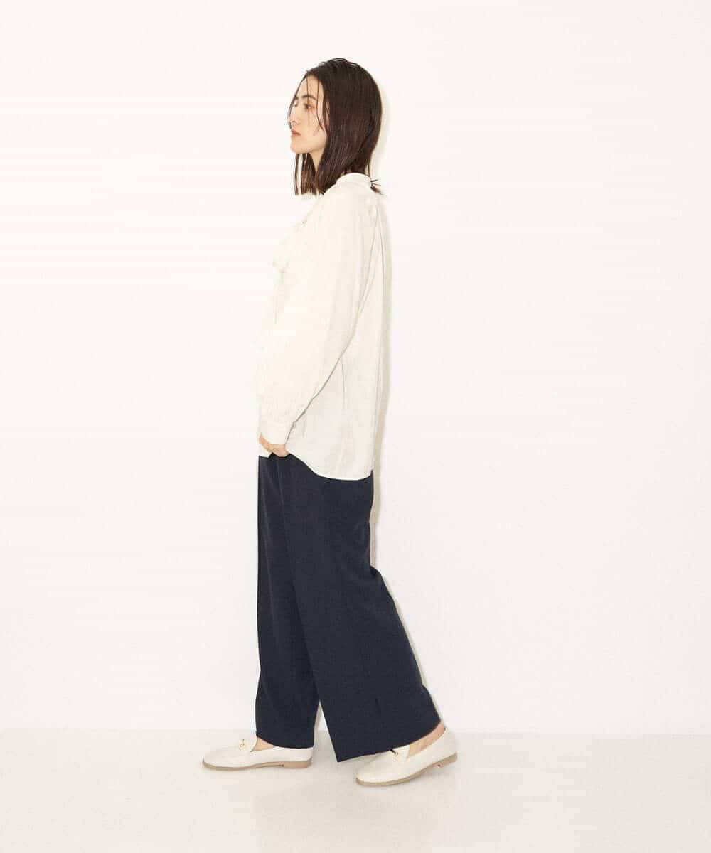 K4LJP02099 a.v.v Charme 【a.v.v Charme】2WAYストレッチストレートワイドパンツ ベージュ