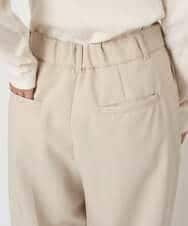 K4LJP02099 a.v.v Charme 【a.v.v Charme】2WAYストレッチストレートワイドパンツ ベージュ