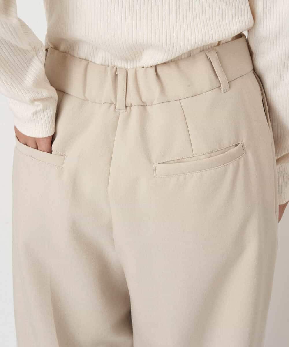 K4LJP02099 a.v.v Charme 【a.v.v Charme】2WAYストレッチストレートワイドパンツ ベージュ