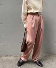 K4LKM04089 a.v.v Charme 【a.v.v Charme】2タックワイドパンツ ピンク
